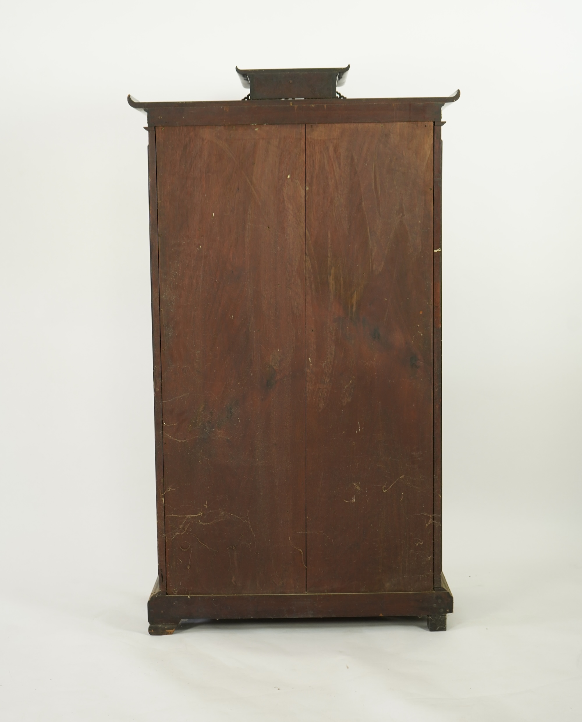 Gabriel Viardot (French, 1830-1906), a French Aesthetic movement mahogany and ormolu mounted cabinet